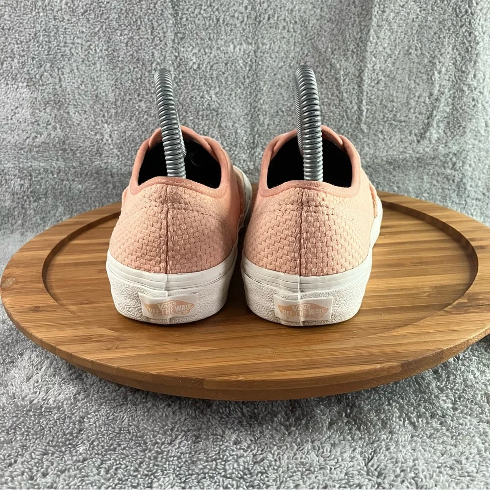 VANS Authentic woven check women's shoes size 6.5 skateboard sneakers - Picture 3 of 8